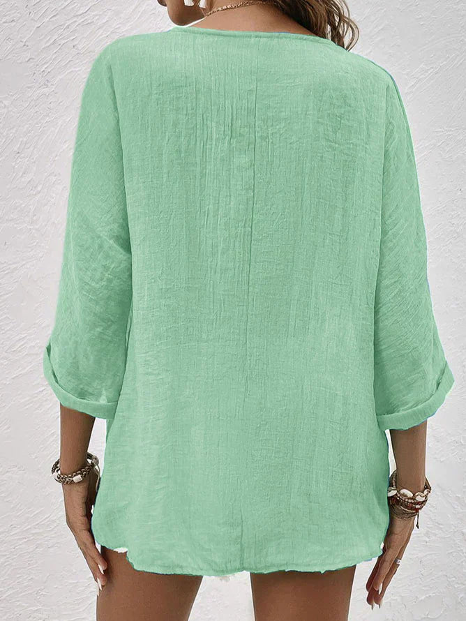 Angela | Stylish Button-Up Blouse