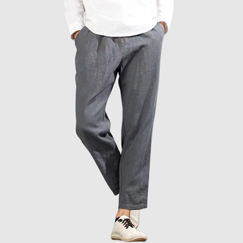 Christopher | Relaxed Fit Harbor Linen Pants for Casual Comfort