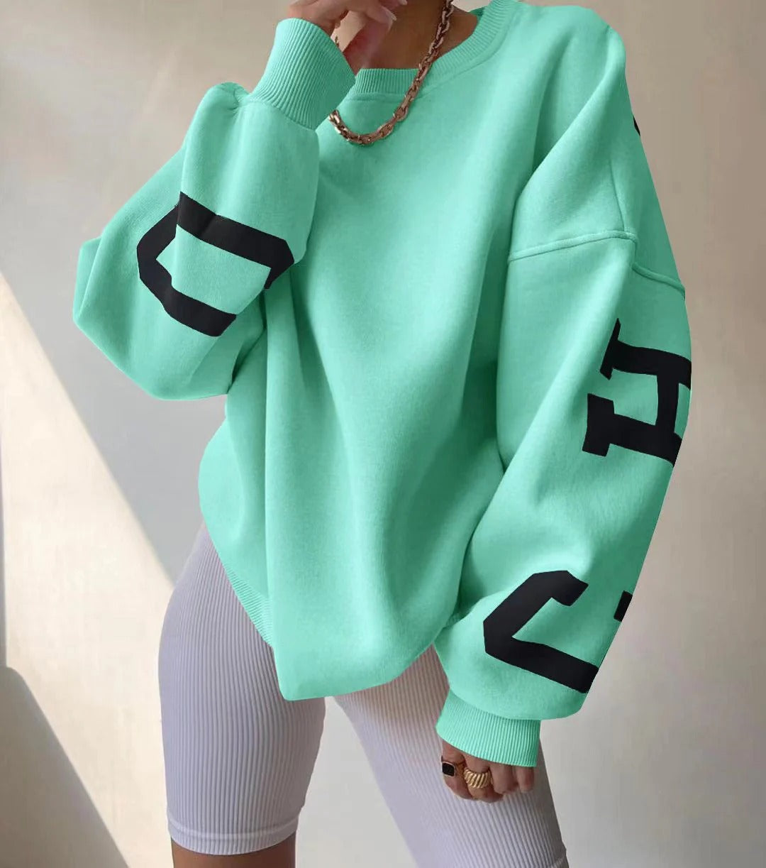 Donna | Women's Oversized Crewneck Sweatshirt