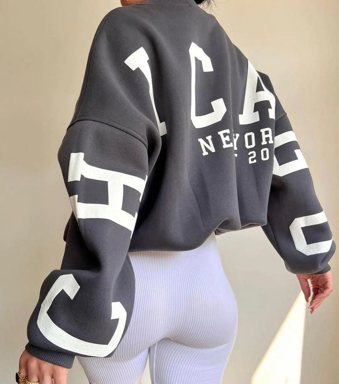 Donna | Women's Oversized Crewneck Sweatshirt