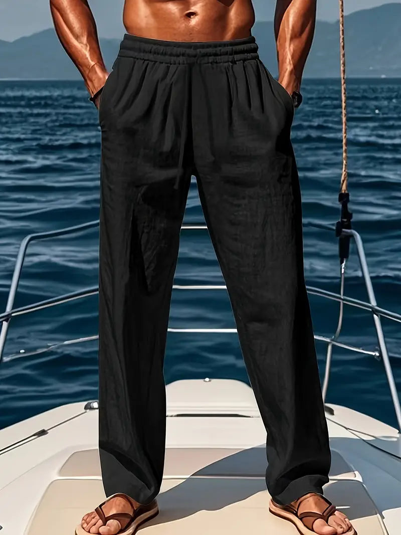 Jake | Men's Linen Pants with Loose Fit
