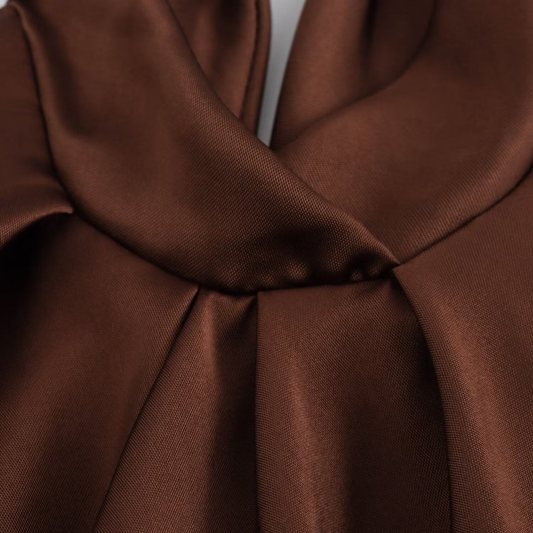 Charlotte | Elegant Velvet Dusk Midi Dress for Evening Wear