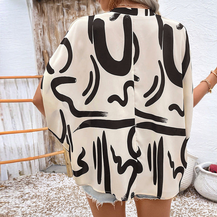 Connie | Women's Casual Blouse with Geometric Print