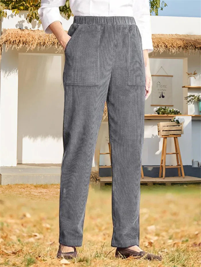 Breanna | Casual Ladies Pants with Elastic Waist