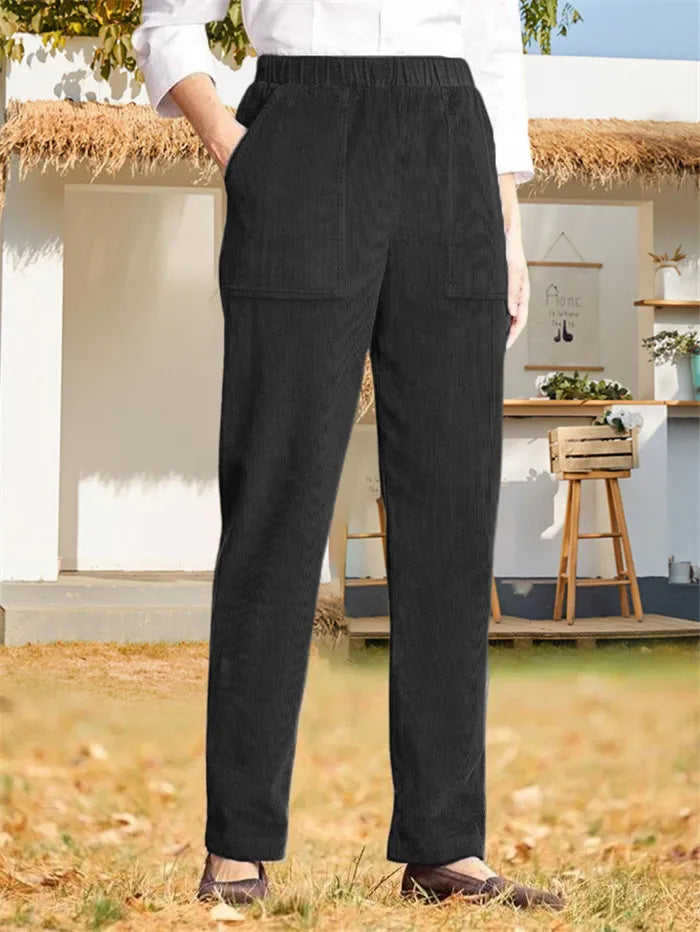 Breanna | Casual Ladies Pants with Elastic Waist