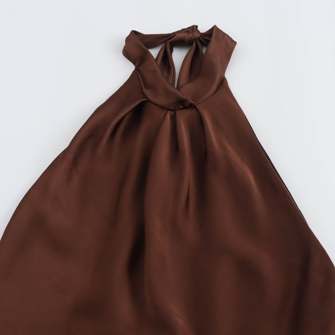 Charlotte | Elegant Velvet Dusk Midi Dress for Evening Wear