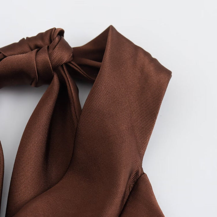 Charlotte | Elegant Velvet Dusk Midi Dress for Evening Wear
