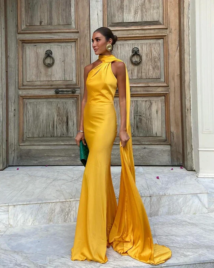 Kerensa | Radiant Sculptural Gown