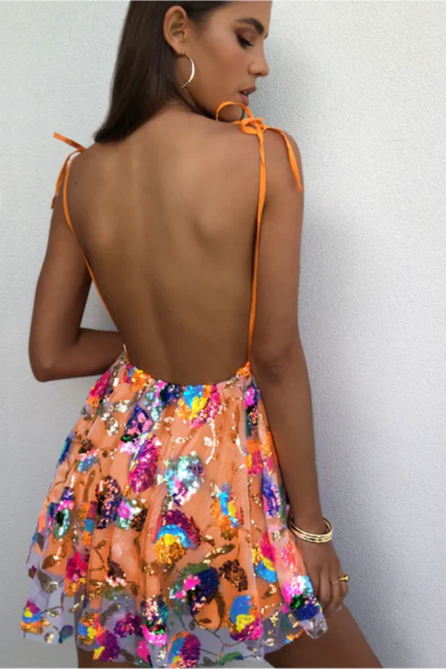 Joanna | Stunning Tropical Mini Dress for Summer Getaways