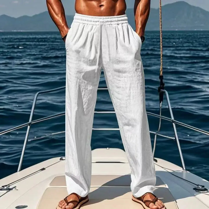 Bradley | Relaxed Linen Trousers for Effortless Summer Style