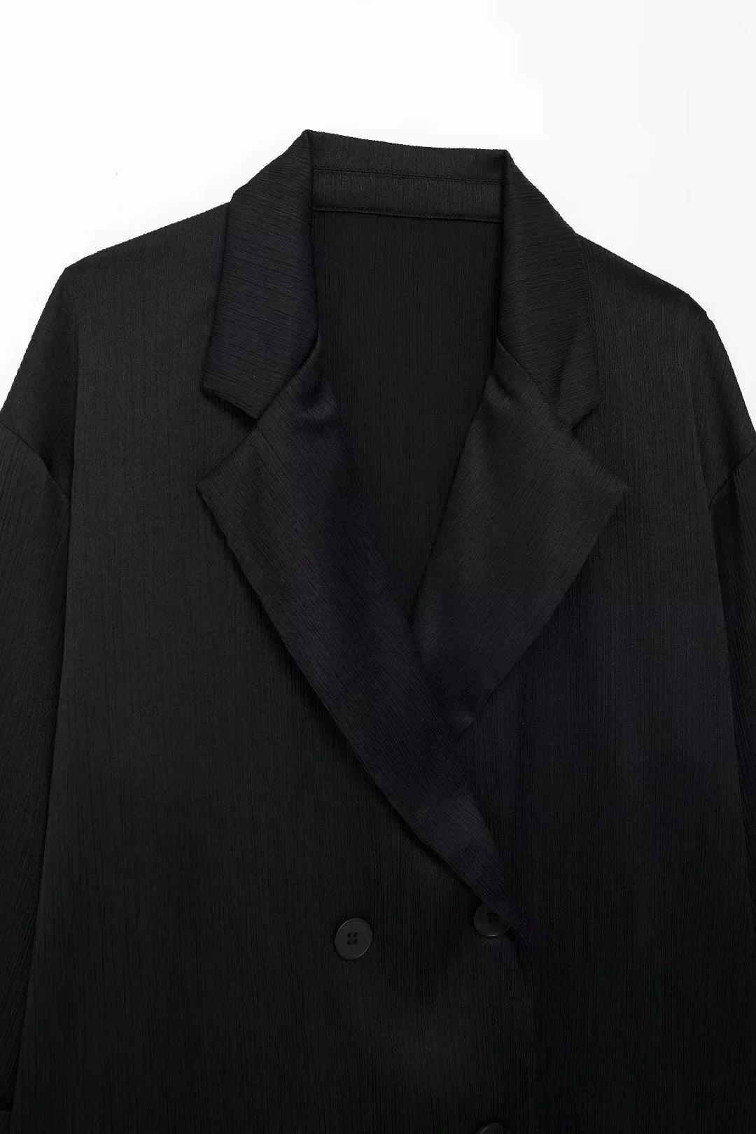 Double-Breasted Blazer & Wide-Leg Trouser Co-ord