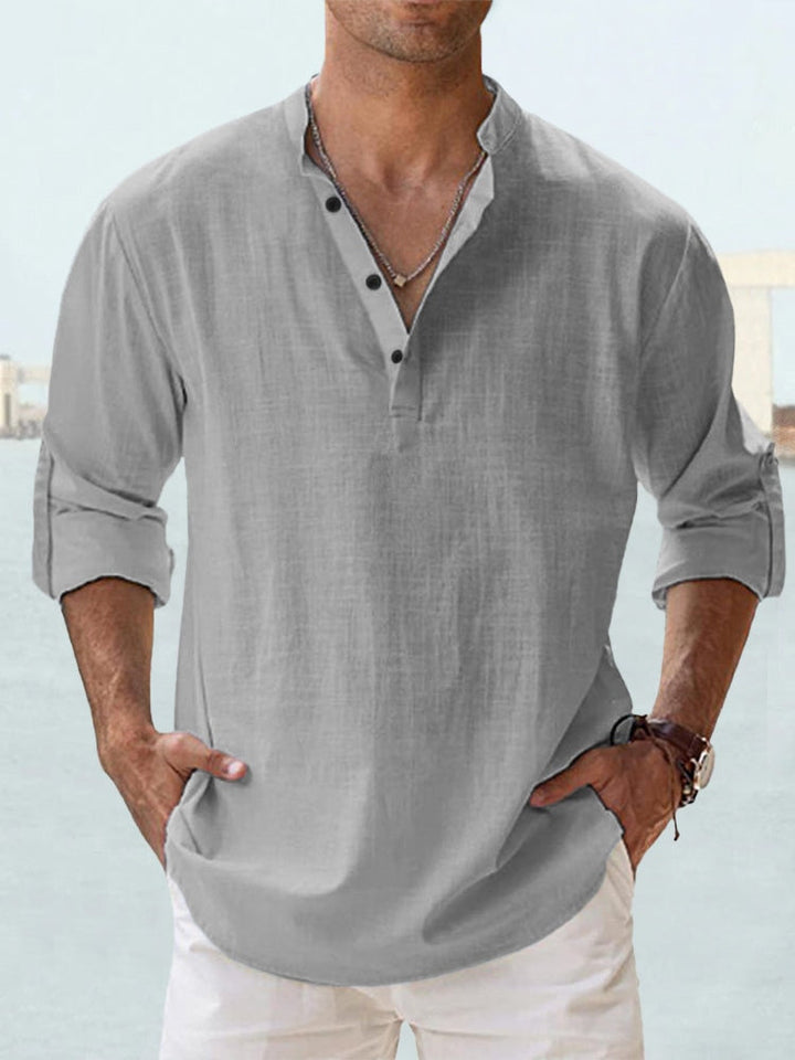 Clark | Casual Linen Shirt for Men – Relaxed Fit – Breathable and Stylish