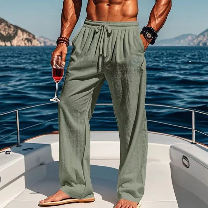 Bradley | Relaxed Linen Trousers for Effortless Summer Style