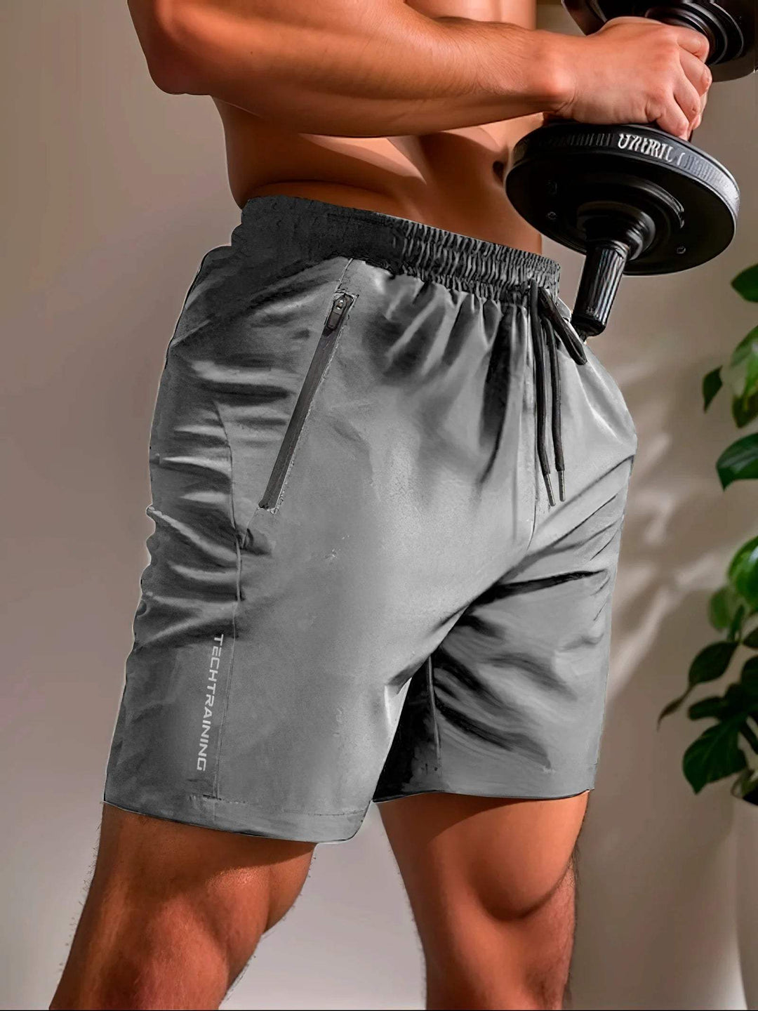 Riven | Lightweight Moisture-Wicking Stretch Shorts with Zip Pocket