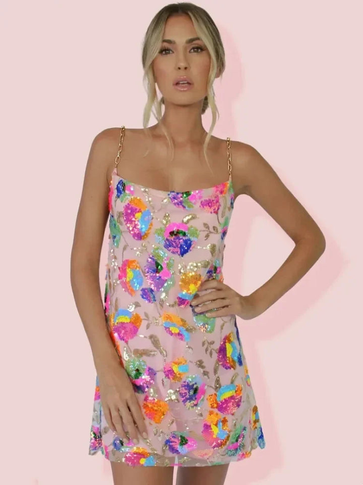 Florentine | Elegant Floral Dress for Summer Dreams