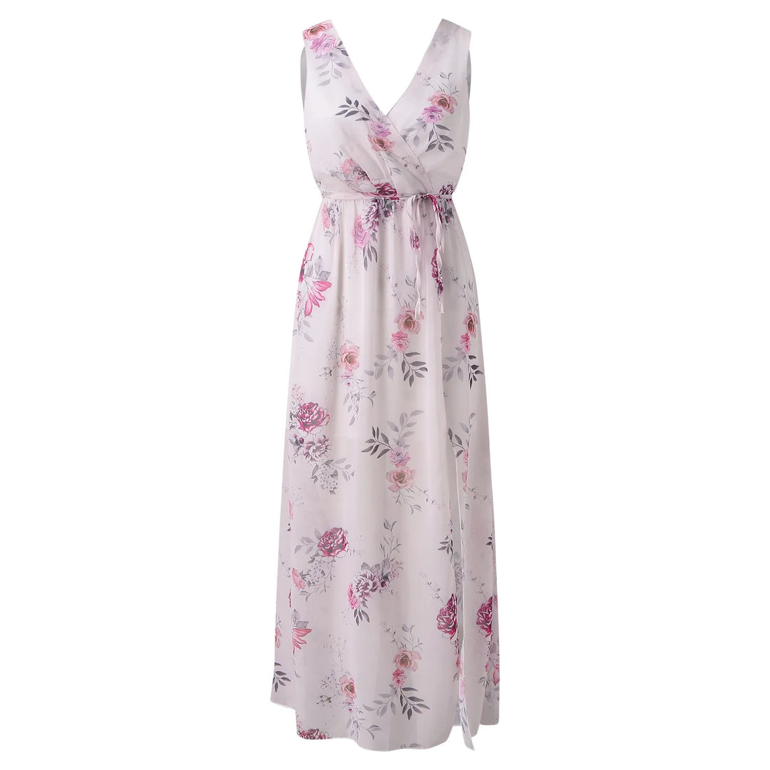 Felicia | Elegant Slit Maxi Dress for Every Occasion
