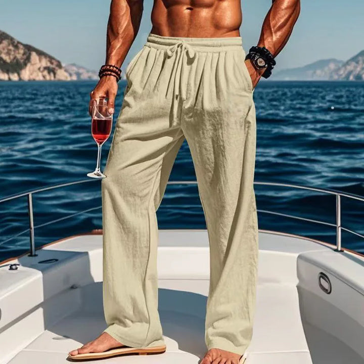Bradley | Relaxed Linen Trousers for Effortless Summer Style