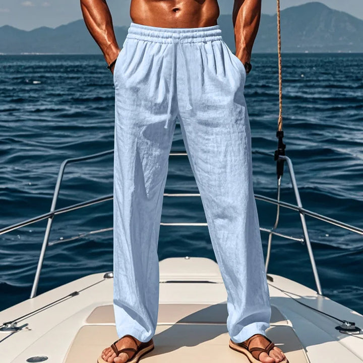 Bradley | Relaxed Linen Trousers for Effortless Summer Style