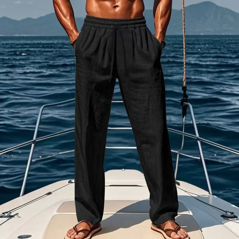 Bradley | Relaxed Linen Trousers for Effortless Summer Style