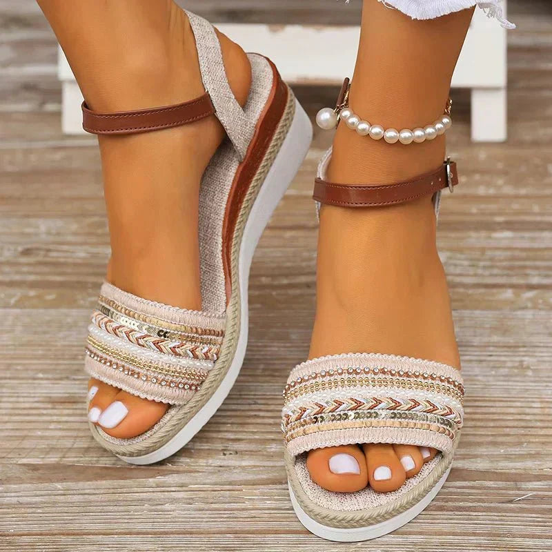 Violet | Elegant Women's Maritime Sandals for Summer