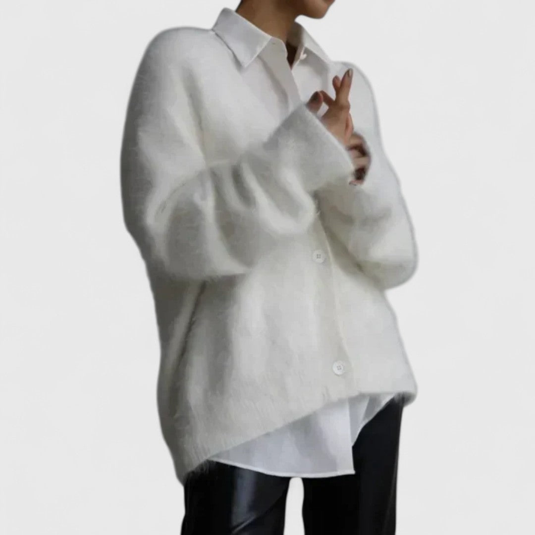 Oliva - Oversized elegant cardigan