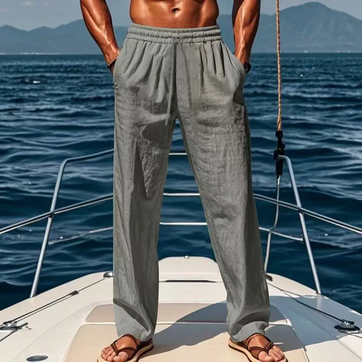 Bradley | Relaxed Linen Trousers for Effortless Summer Style