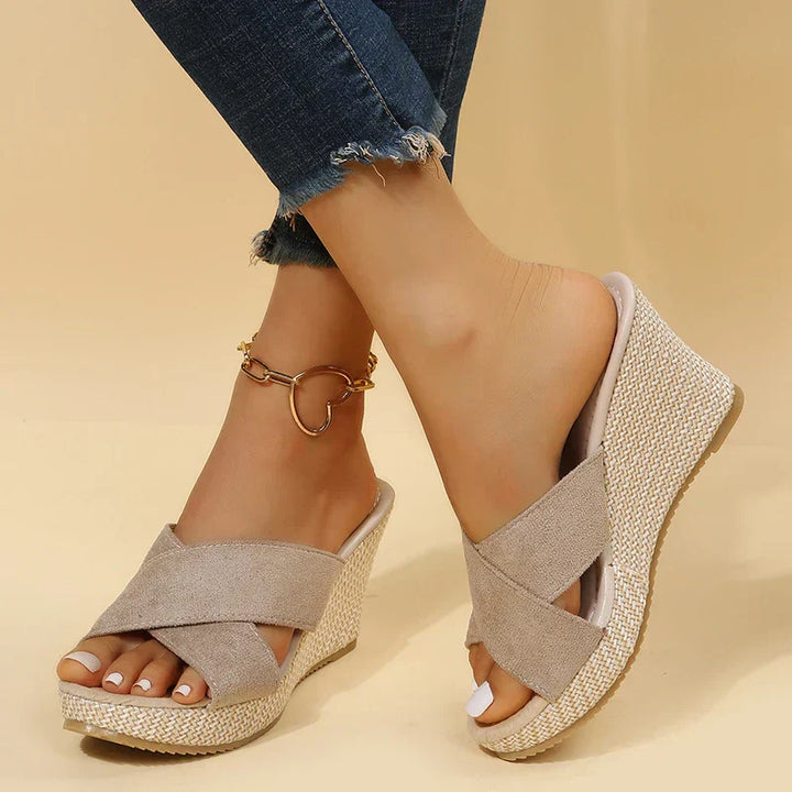 Jevie | Elegant Wedge Sandals for Everyday Comfort