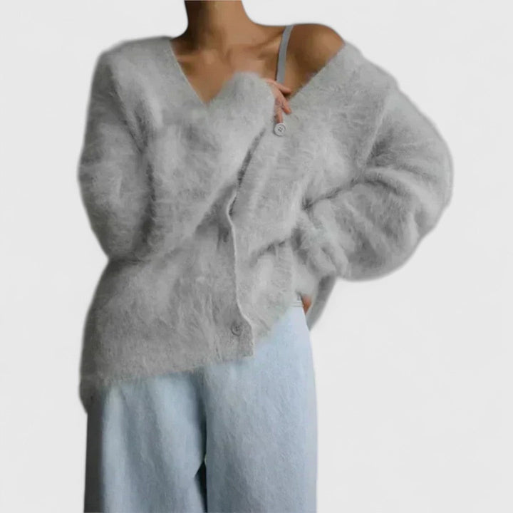 Oliva - Oversized elegant cardigan