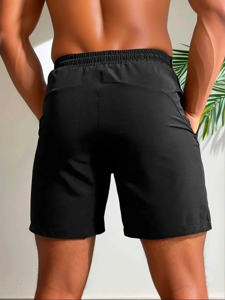Riven | Lightweight Moisture-Wicking Stretch Shorts with Zip Pocket