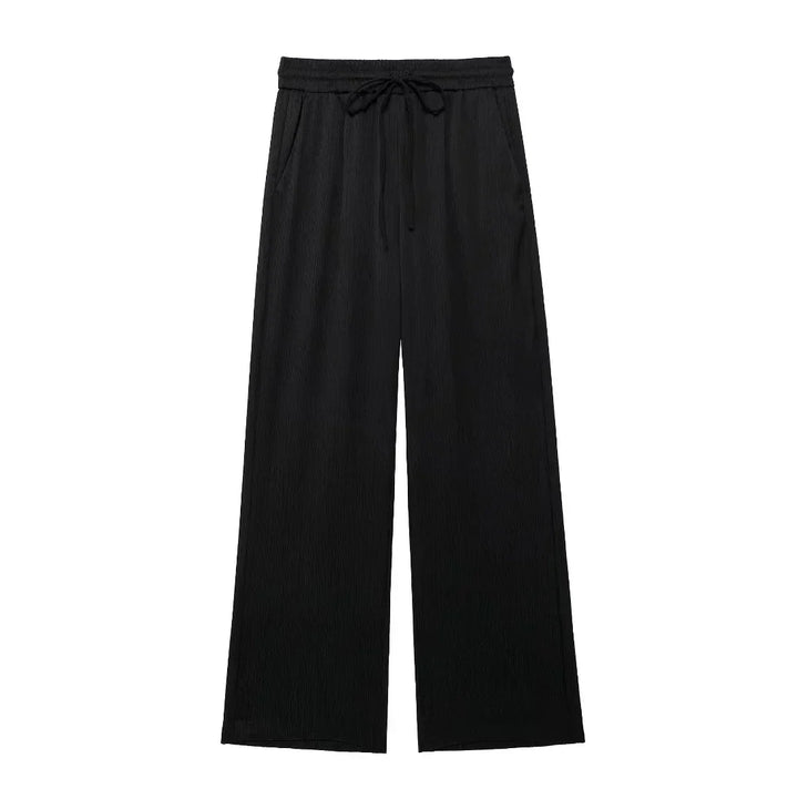 Double-Breasted Blazer & Wide-Leg Trouser Co-ord