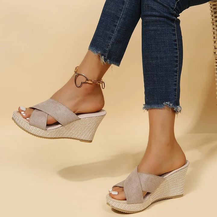 Jevie | Elegant Wedge Sandals for Everyday Comfort