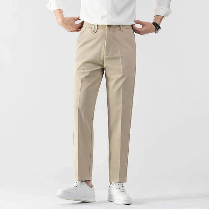 Clinton | Men’s Slim Fit Trousers – Lightweight Fabric – Tailored Cut – Stylish Business Casual
