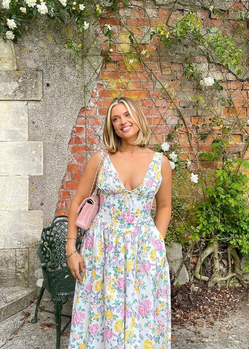 Sophia | Elegant Floral Dress for Summer