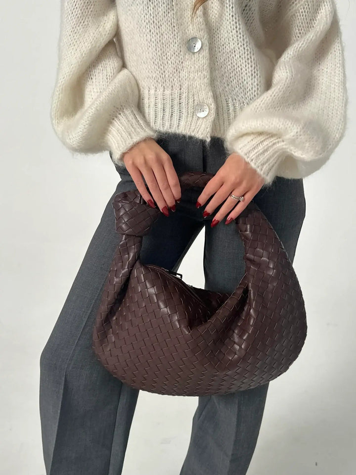 Knotted Braided Handbag