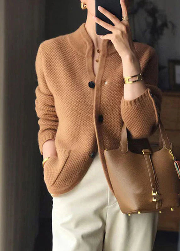 Alana | Women's Button-Front Long Sleeve Cardigan