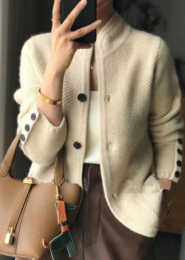 Alana | Women's Button-Front Long Sleeve Cardigan