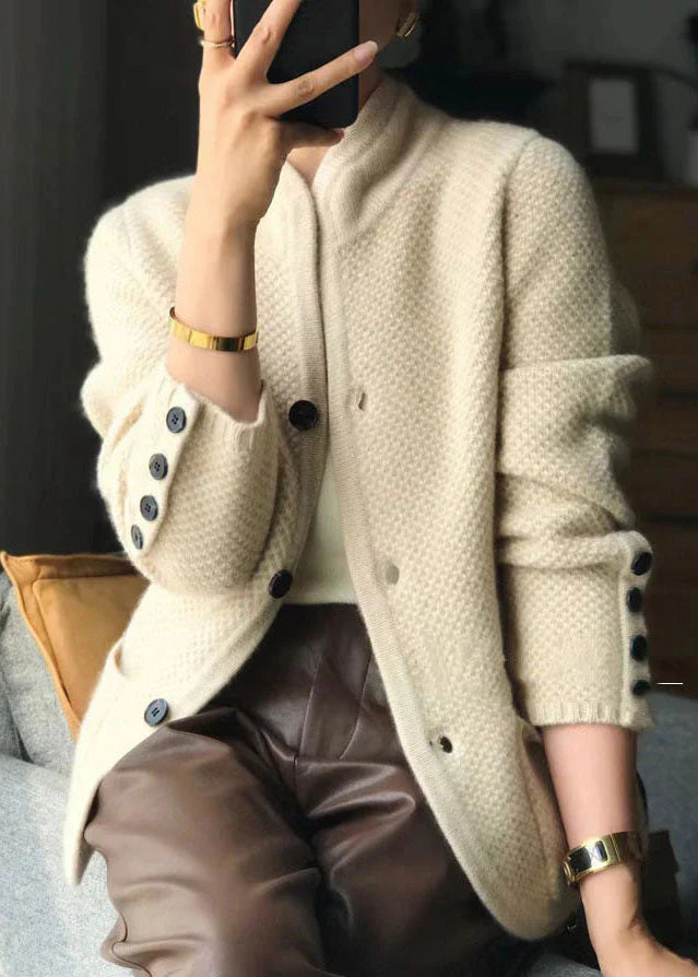Alana | Women's Button-Front Long Sleeve Cardigan