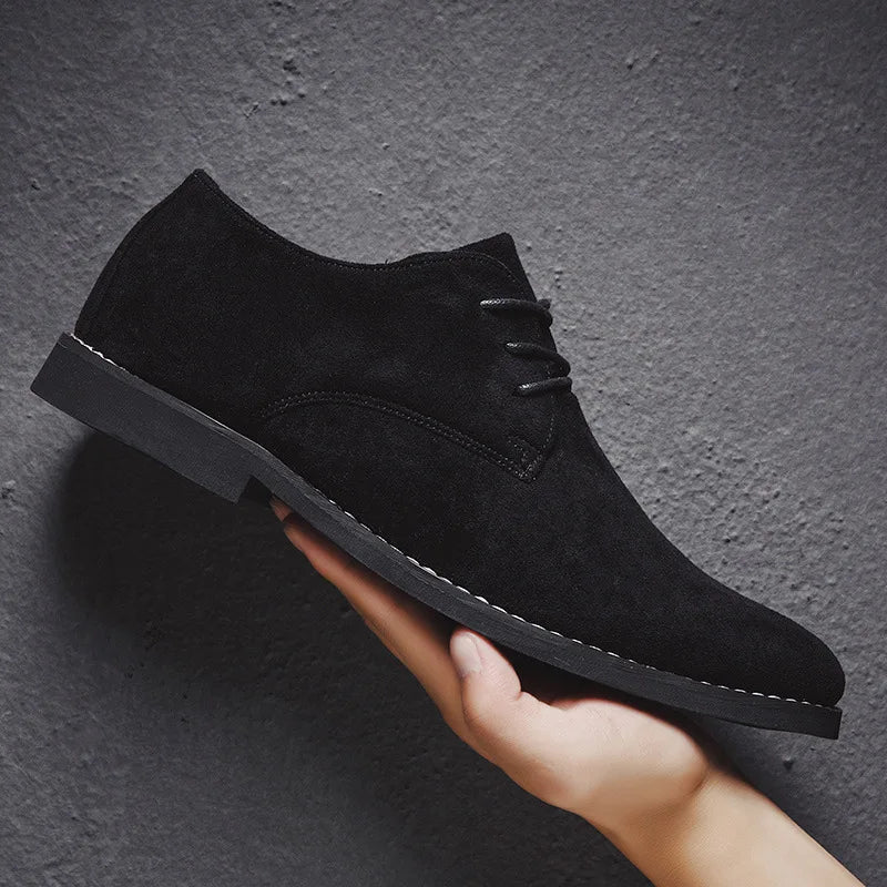 Jacob | Suede Business Shoes for Men - Stylish & Comfortable