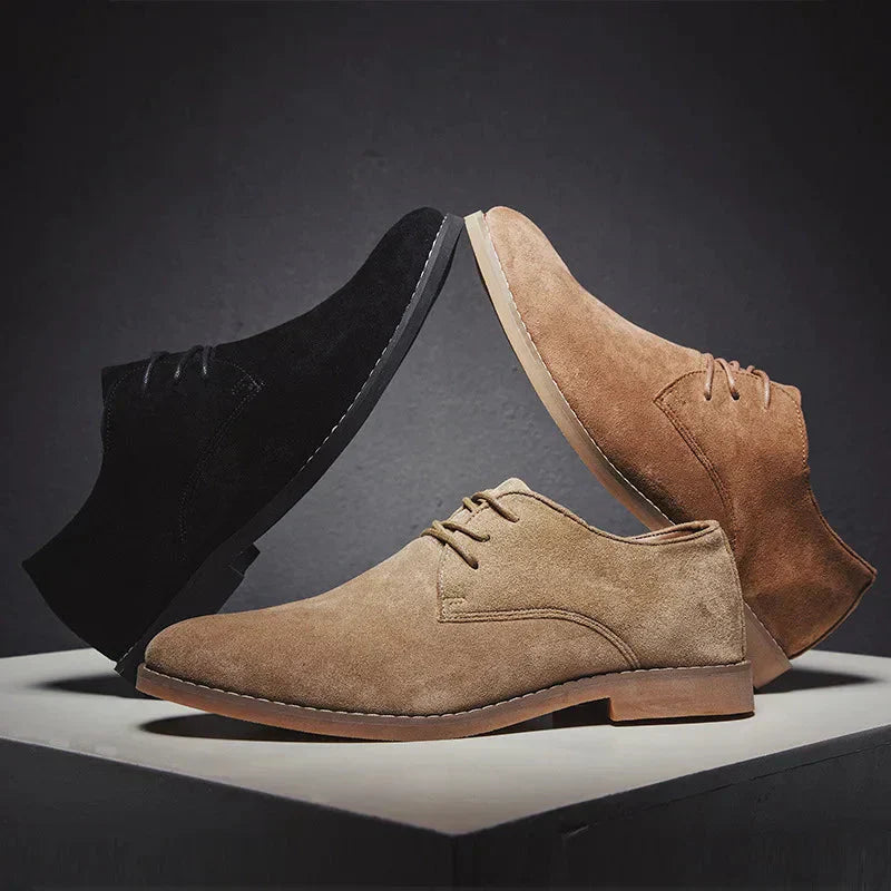 Jacob | Suede Business Shoes for Men - Stylish & Comfortable
