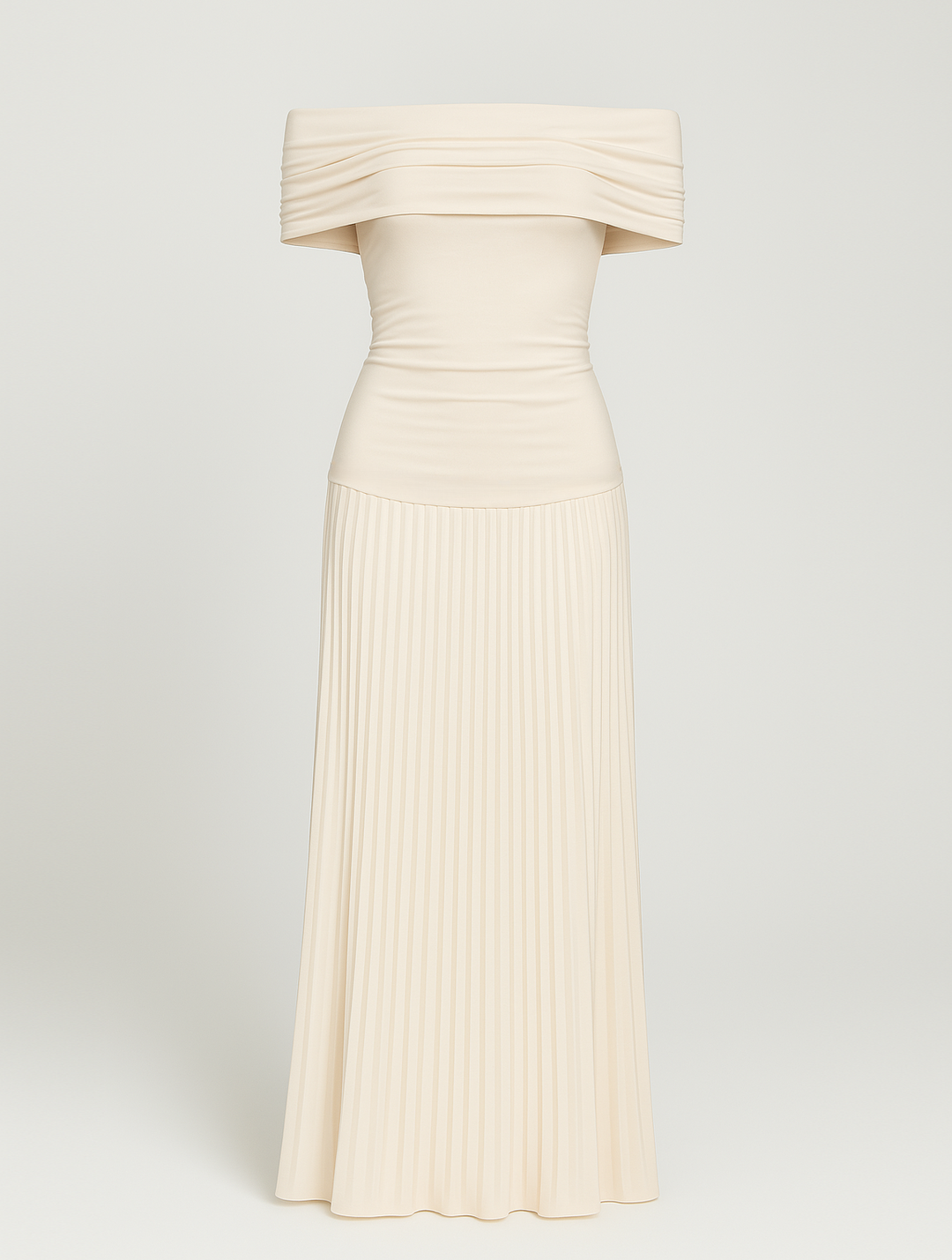 Susan | Timeless Elegant Off-Shoulder Maxi Dress