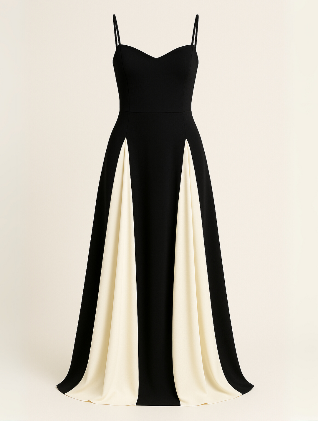 Charlotte | Portofino Elegant Contrast Panel Dress