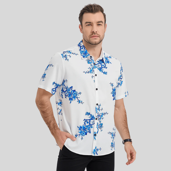 Alan | Men's Stylish Floral Summer Shirt