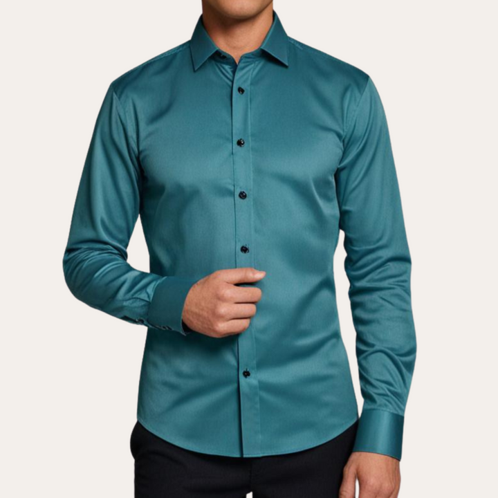 Leonard | Men's satin shirt - Elegant and versatile shirt for every occasion