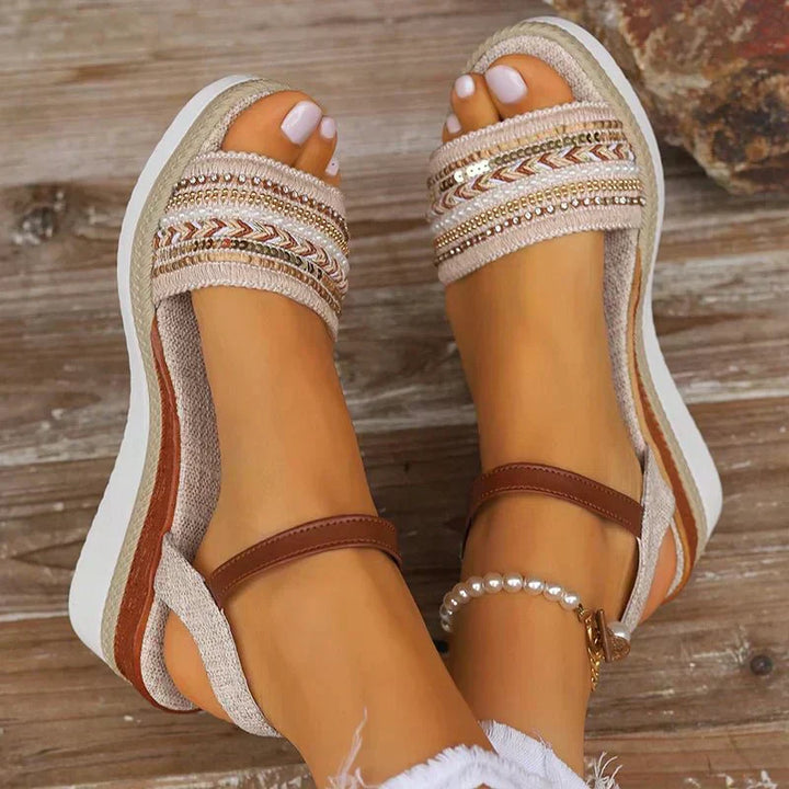 Violet | Elegant Women's Maritime Sandals for Summer