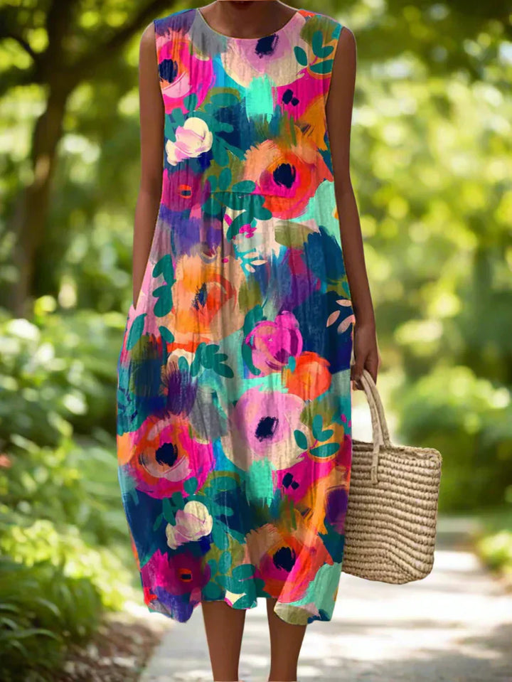 Roselora® | Watercolour Floral Sundress