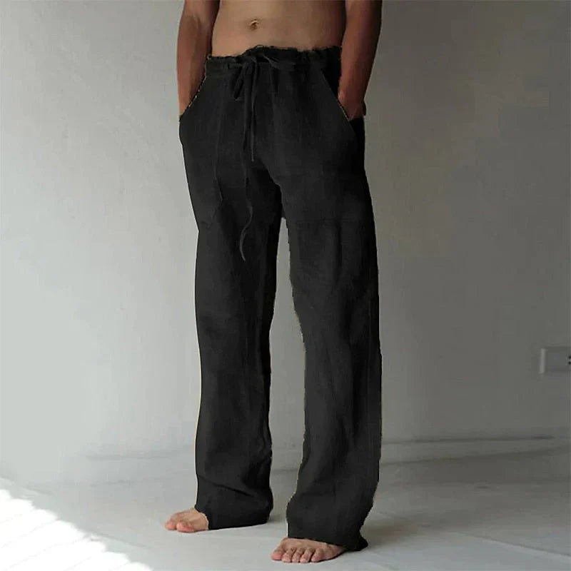 Jay | Men's Stylish Comfortable Baggy Linen Pants