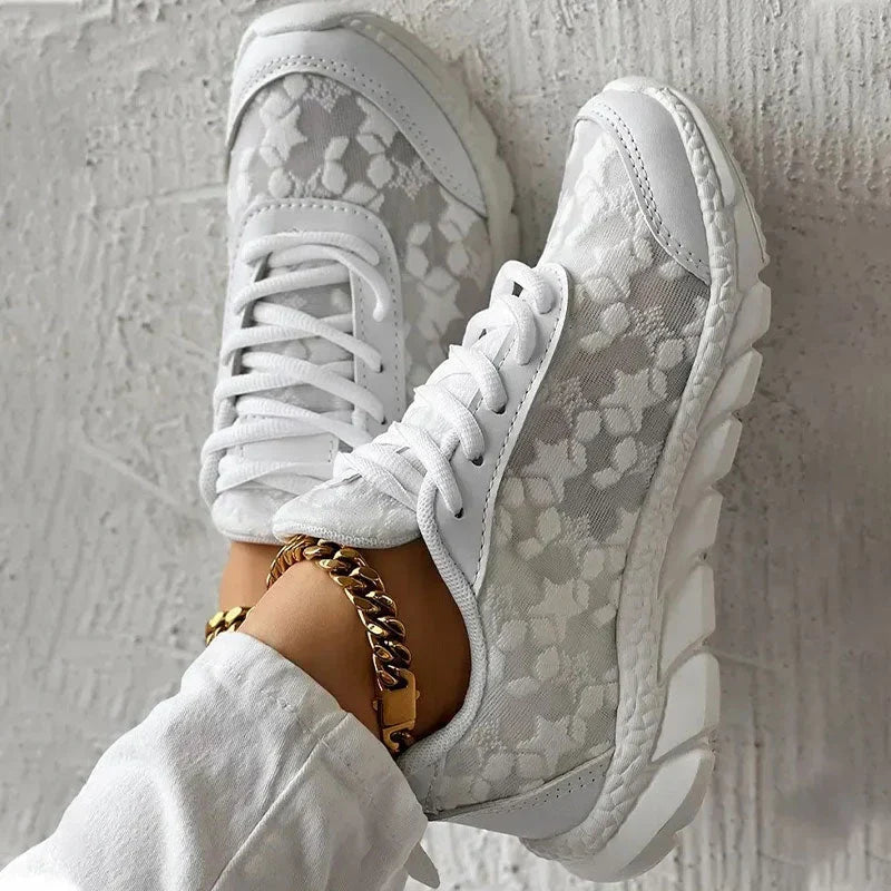 Lana | Casual Mesh Sneakers - All-Day Comfort