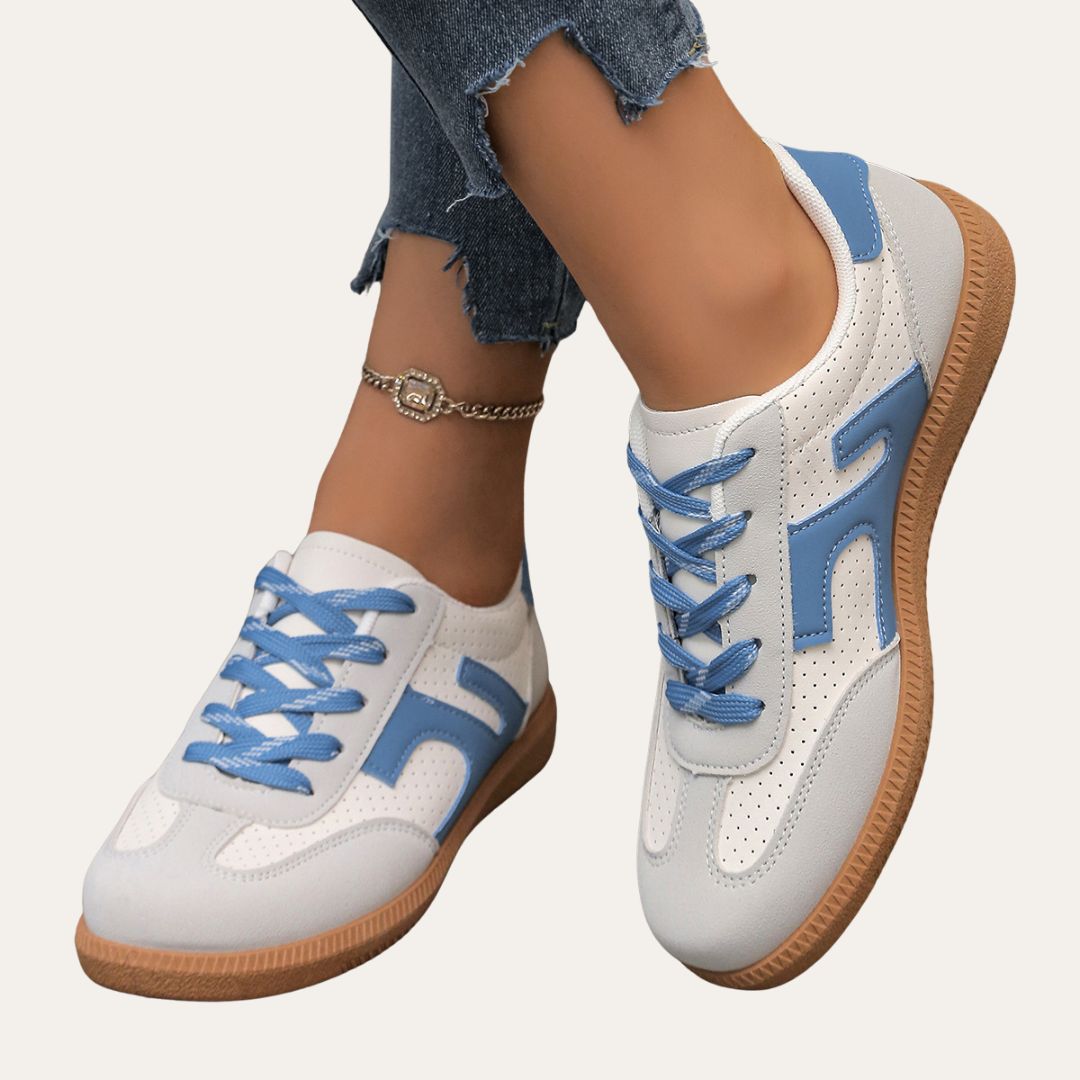 Katherine | Comfortable Stylish Leather Sneakers for Women
