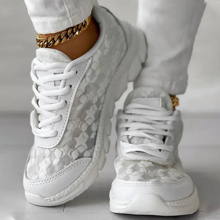 Lana | Casual Mesh Sneakers - All-Day Comfort