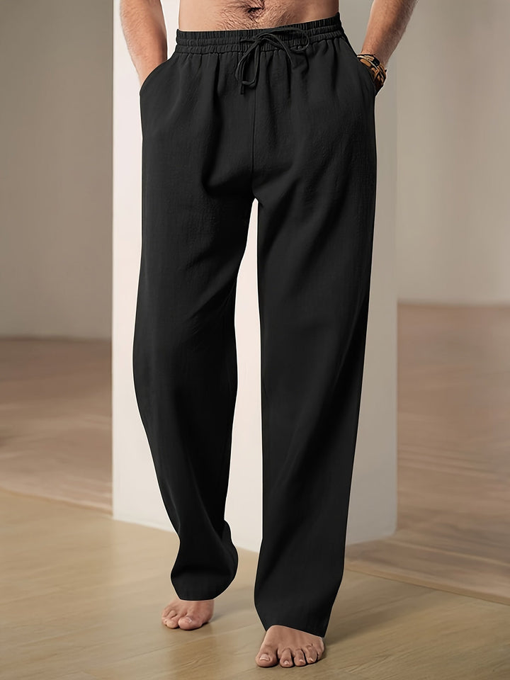 Omar | Relaxed Fit Drawstring Pants for Men - Comfortable Summer Style